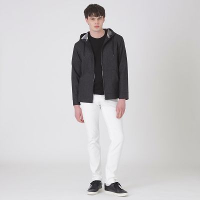 一部店舗限定】デニムライクカラミパーカー | BLACK LABEL CRESTBRIDGE