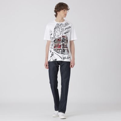 WEB・一部店舗限定】パネルロンドンバスTシャツ | BLACK LABEL 