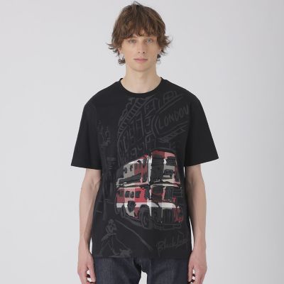 WEB・一部店舗限定】パネルロンドンバスTシャツ | BLACK LABEL