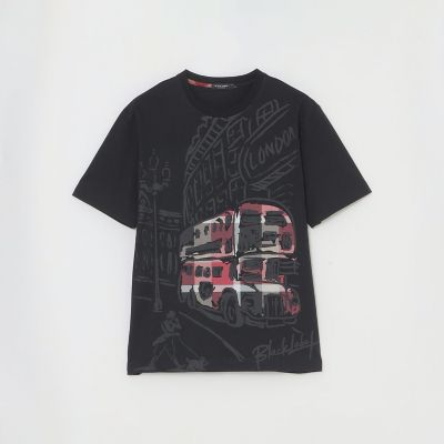 WEB・一部店舗限定】パネルロンドンバスTシャツ | BLACK LABEL