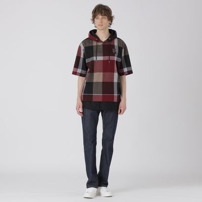WEB・一部店舗限定】クレストブリッジチェックベアーフーディー