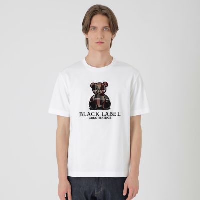 BLACK LABEL CRESTBRIDGE　メンズTシャツ　M WEB・一部店舗限定】ハブラシベアーTシャツ | BLACK LABEL