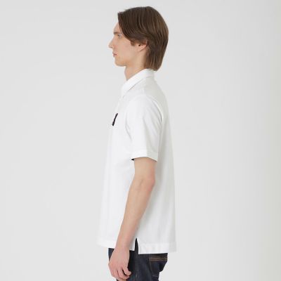 WEB・一部店舗限定】ハブラシベアーワッペンポロシャツ | BLACK