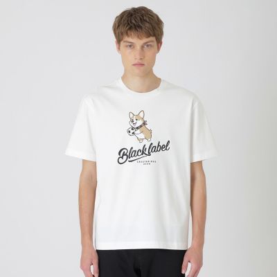 WEB・一部店舗限定】フットボールコーギーTシャツ | BLACK LABEL