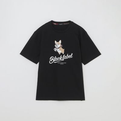 WEB・一部店舗限定】フットボールコーギーTシャツ | BLACK LABEL