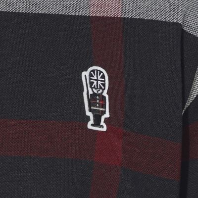 WEB限定】スラブクレストブリッジチェックポロシャツ | BLACK LABEL