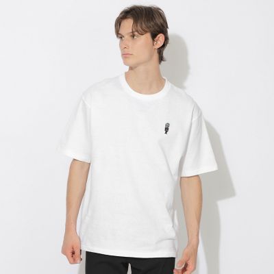 Tシャツまとめて Tシャツ（スケッチねこたちLeaves series2・バニラホワイト）