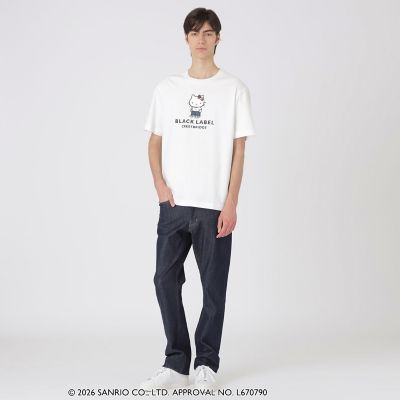 ハローキティコラボ】クレストブリッジデニムキティTシャツ | BLACK