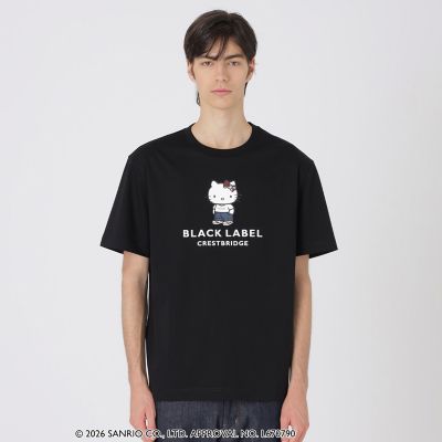 ハローキティコラボ】クレストブリッジデニムキティTシャツ | BLACK