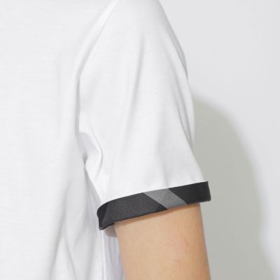 WEB限定】マーセライズVネックTシャツ | BLACK LABEL CRESTBRIDGE