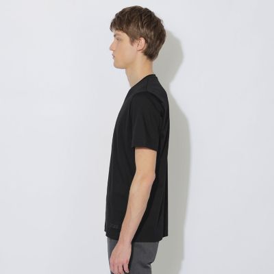 WEB限定】マーセライズVネックTシャツ | BLACK LABEL CRESTBRIDGE