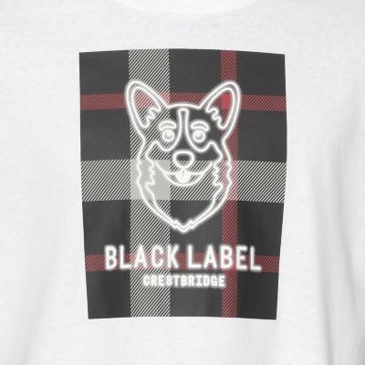 WEB限定】ネオンコーギースラブTシャツ | BLACK LABEL CRESTBRIDGE