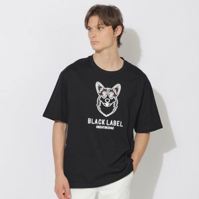 WEB限定】ネオンコーギースラブTシャツ | BLACK LABEL CRESTBRIDGE