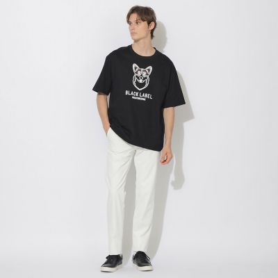 WEB限定】ネオンコーギースラブTシャツ | BLACK LABEL CRESTBRIDGE