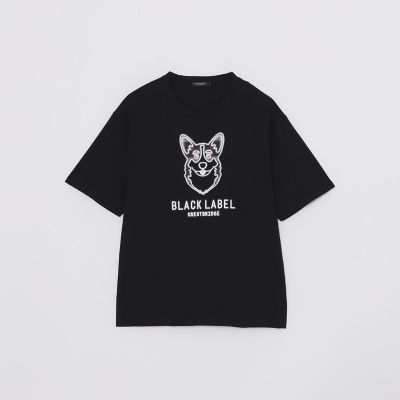WEB限定】ネオンコーギースラブTシャツ | BLACK LABEL CRESTBRIDGE