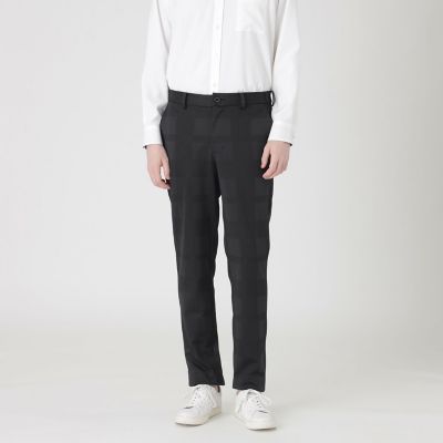 シャドーチェックブラックデニム | BLACK LABEL CRESTBRIDGE (Men