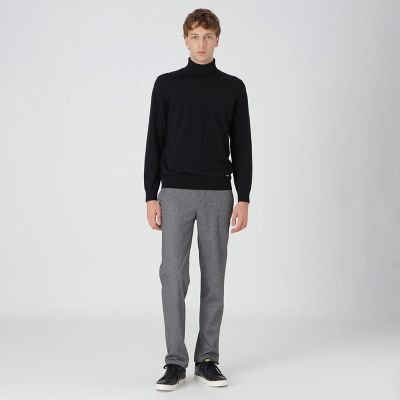 テックフランネルイージートラウザーズ | BLACK LABEL CRESTBRIDGE