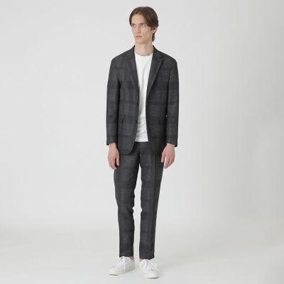 シャドーチェックカラミトラウザーズ | BLACK LABEL CRESTBRIDGE (Men