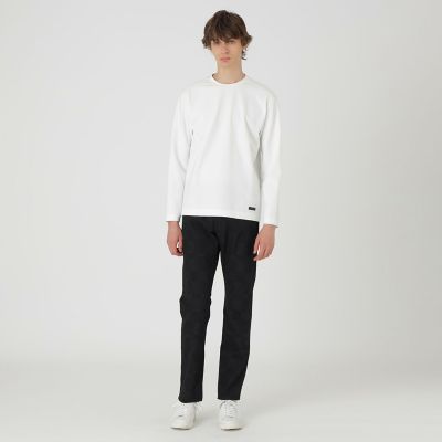 シャドーチェックブラックデニム | BLACK LABEL CRESTBRIDGE (Men