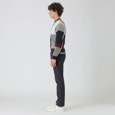 ダブルフェイスクレストブリッジチェックデニム | BLACK LABEL