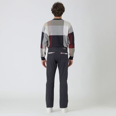 ダブルフェイスクレストブリッジチェックデニム | BLACK LABEL