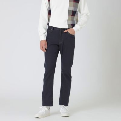 ダブルフェイスクレストブリッジチェックデニム | BLACK LABEL