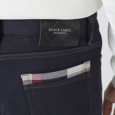 ダブルフェイスクレストブリッジチェックデニム | BLACK LABEL