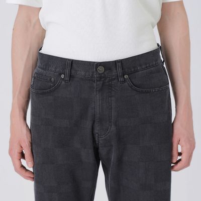 シャドーチェックデニム | BLACK LABEL CRESTBRIDGE (Men)/ブラック