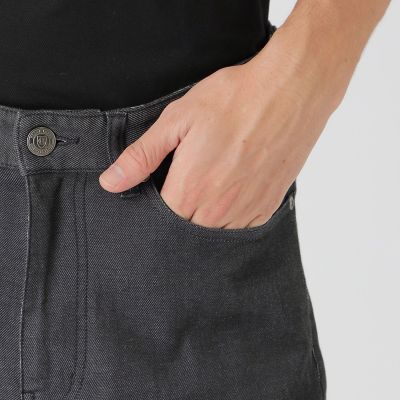 ダブルフェイスクレストブリッジチェックデニムパンツ | BLACK LABEL