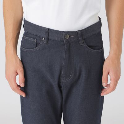ダブルフェイスクレストブリッジチェックデニムパンツ | BLACK LABEL