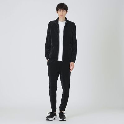 BLACK lab．】ベロアジャージートラックパンツ | BLACK LABEL