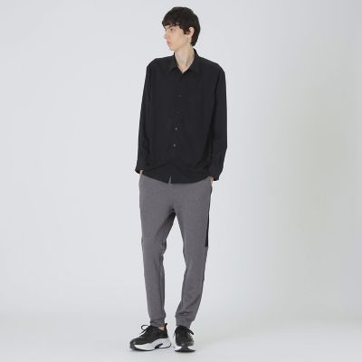 BLACK lab．】コーデュラ（R）バックパイルトラックパンツ