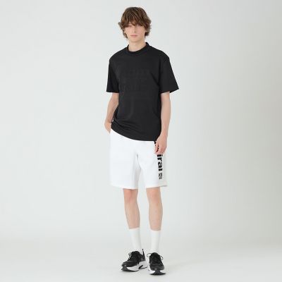 BLACK lab．×Admiral】ロゴプリントショートパンツ