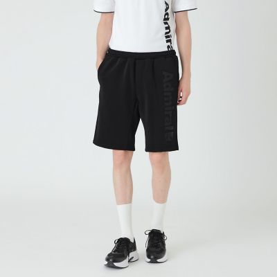 BLACK lab．×Admiral】ロゴプリントショートパンツ