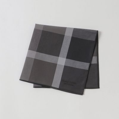 ＜BLACK LABEL CRESTBRIDGE (Men)＞クレストブリッジチェックハンカチーフ