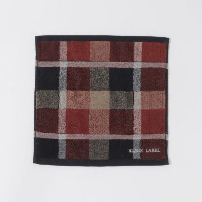 クレストブリッジチェックタオルハンカチーフ | BLACK LABEL