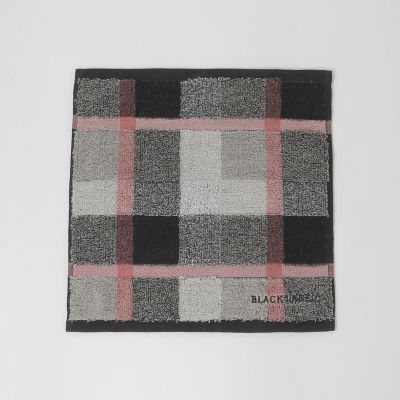 クレストブリッジチェックタオルハンカチーフ | BLACK LABEL