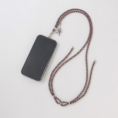 一部店舗限定】クレストブリッジチェックスマホショルダー | BLACK 