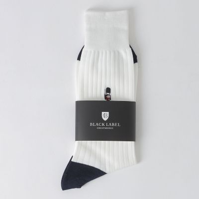＜BLACK LABEL CRESTBRIDGE (Men)＞ワンポイントガーズマンソックス