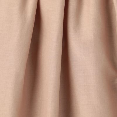 コットンシルク　ネックギャザーブラウス