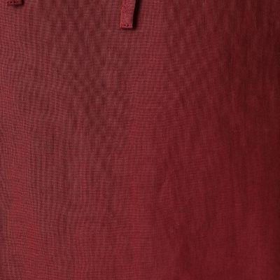 ルコットンオーガンジー　フリルカラーブラウス