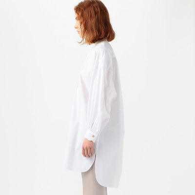 ホワイトコンビネーション ボザムチュニックシャツ | ファッション・服