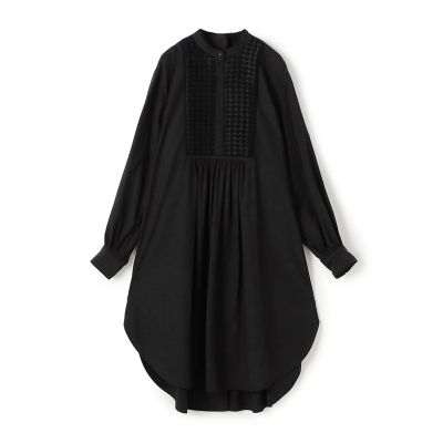 maison TOMORROWLAND/メゾン トゥモローランド ブラックコンビネーション ロングブラウス
