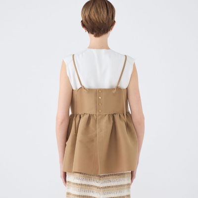 コットンリネンリバー キャミソールチュチュ | maison TOMORROWLAND