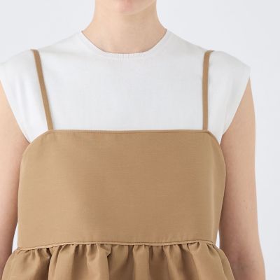 コットンリネンリバー キャミソールチュチュ | maison TOMORROWLAND