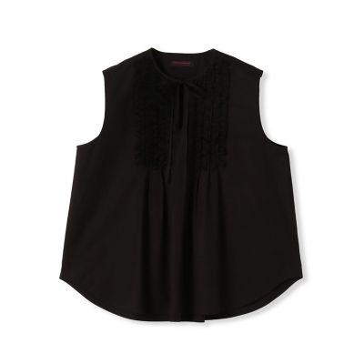 【予約商品６月下旬以降順次お届け】コットンコンビネーション　ノースリーブブラウス