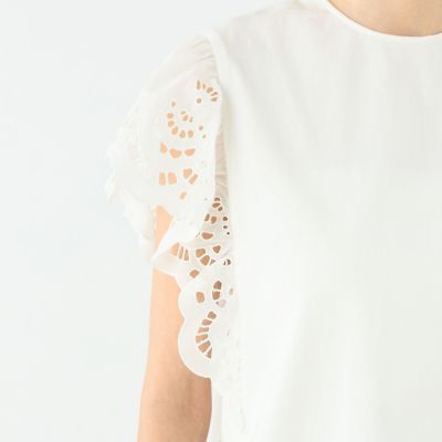 【予約商品６月下旬以降順次お届け】バスクジャージー　フレアスリーブプルオーバー
