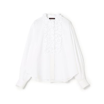 し専用■美品 トゥモローランド 1,8万円 ボサムブラウス ホワイト ホワイトコンビネーション ボザムチュニックブラウス | maison