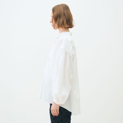 ホワイトコンビネーション ボザムチュニックブラウス | maison