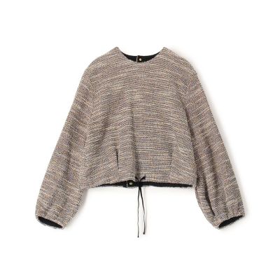 ＜maison TOMORROWLAND＞ファンシーニット　フロンタブルトップス